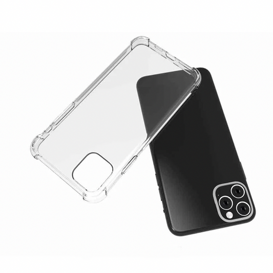 Estuche Transparente para iPhone sin Protección de Cámara